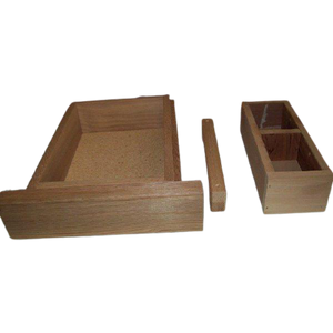 Drawer, Towel Bar and Side Bins Add On to Gardeners Bench Gardener Bench Cedar Stain