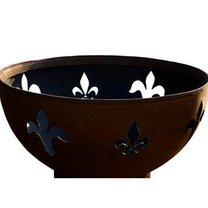 Fleur de Lis Fire Pits