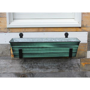 Flower Box with Wall Brackets Flower Box