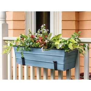Flower Box with Wall Brackets Flower Box