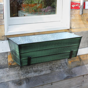 Flower Box with Wall Brackets Flower Box