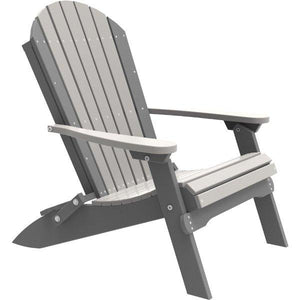 Folding Adirondack Chair Adirondack Chair Dove Gray & Slate