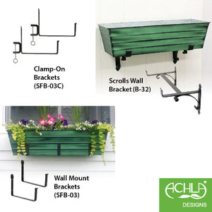 Galvanized Steel Flower Box Planter Flower Box