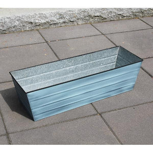Galvanized Steel Flower Box Planter Flower Box Planter