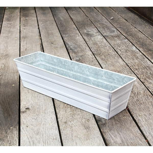 Galvanized Steel Flower Box Planter Flower Box Planter