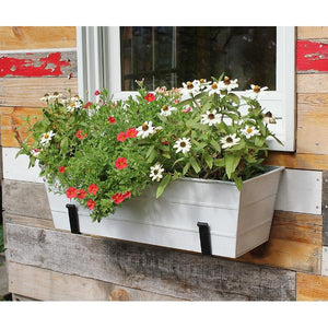 Galvanized Steel Flower Box Planter Flower Box Planter