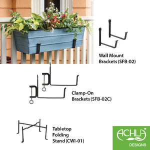 Galvanized Steel Flower Box Planter Flower Box Planter