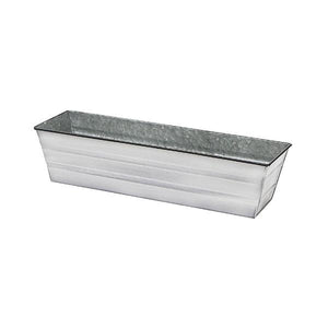 Galvanized Steel Flower Box Planter Flower Box Planter Medium / Nantucket Blue