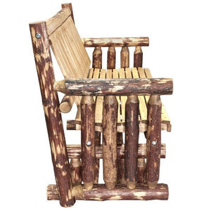 Glacier Country Log Glider Outdoor Glider