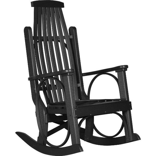 Grandpa&#39;s Rocker Rocker Chair Black