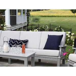 Granville Deep Seating Sectional Left Arm Loveseat With Cushions - The Charming Bench Company