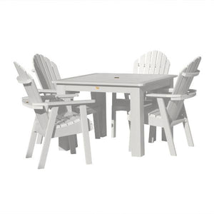 Hamilton Adirondack 5pc Square Outdoor Dining Set Dining Set