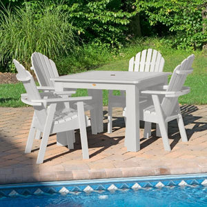 Hamilton Adirondack 5pc Square Outdoor Dining Set Dining Set