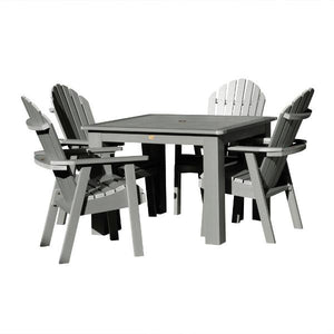Hamilton Adirondack 5pc Square Outdoor Dining Set Dining Set