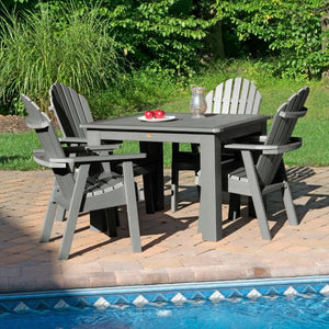 Hamilton Adirondack 5pc Square Outdoor Dining Set Dining Set