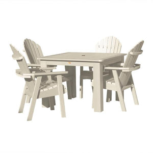 Hamilton Adirondack 5pc Square Outdoor Dining Set Dining Set