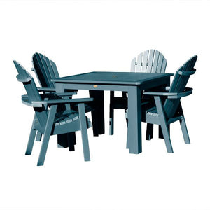 Hamilton Adirondack 5pc Square Outdoor Dining Set Dining Set