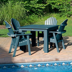 Hamilton Adirondack 5pc Square Outdoor Dining Set Dining Set