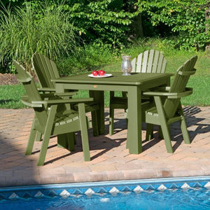 Hamilton Adirondack 5pc Square Outdoor Dining Set Dining Set