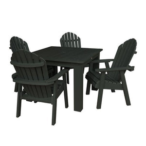 Hamilton Adirondack 5pc Square Outdoor Dining Set Dining Set