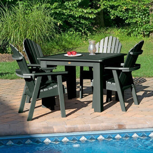 Hamilton Adirondack 5pc Square Outdoor Dining Set Dining Set