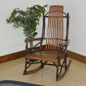 Hickory 9-Slat Rocker Rocking Chair