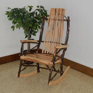 Hickory 9-Slat Rocker Rocking Chair
