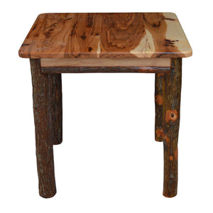 Hickory Solid Wood End Table End Table