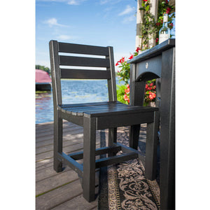 Island Side Chair (Bar Height) by LuxCraft
