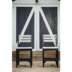 Island Side Chair (Bar Height) by LuxCraft