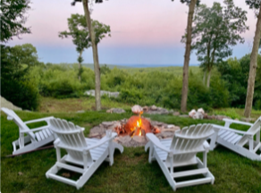 King Hamilton Folding & Reclining Adirondack Outdoor Chair Patio Chair