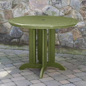 Lehigh 5pc Round Counter Height Recycled Plastic Outdoor Dining Set Dining Set