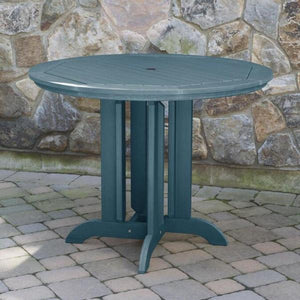 Lehigh 5pc Round Counter Height Recycled Plastic Outdoor Dining Set Dining Set