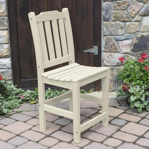 Lehigh 5pc Round Counter Height Recycled Plastic Outdoor Dining Set Dining Set