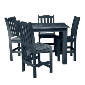 Lehigh 5pc Square Counter Height Outdoor Dining Set 42" x 42" Dining Set