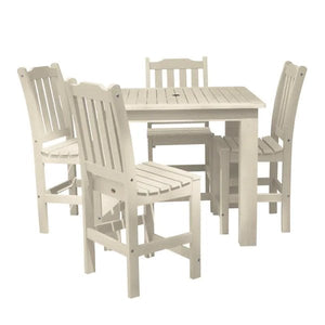 Lehigh 5pc Square Counter Height Outdoor Dining Set 42" x 42" Dining Set