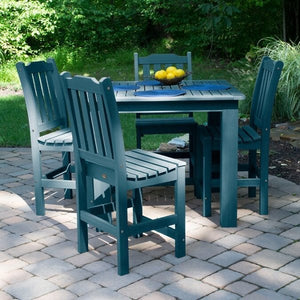 Lehigh 5pc Square Counter Height Outdoor Dining Set 42" x 42" Dining Set
