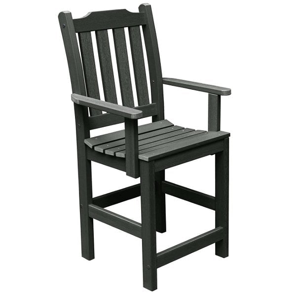 Lehigh Counter Height Outdoor Armchair Dining Chair Charleston Green
