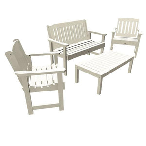 Lehigh Garden Conversation Set Conversation Set Whitewash