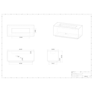 Linear 48" Fire Pits