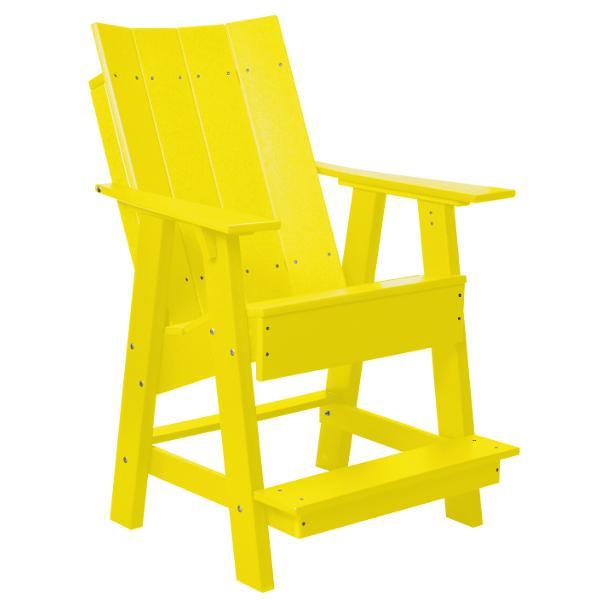 Little Cottage Co. Contemporary High Adirondack Chair Chair Yellow