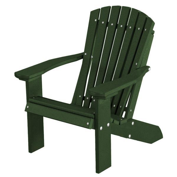 Little Cottage Co. Heritage Child&#39;s Adirondack Chair Chair Turf Green