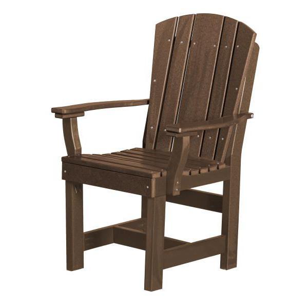 Little Cottage Co. Heritage Dining Chair With Arms Dining Chair Tudor Brown