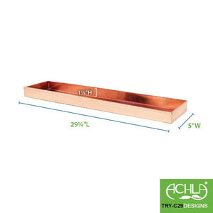 Long Copper Tray Copper Tray