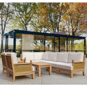 Luxe 8-Pieces Modular Set Conversation Set