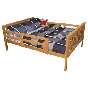 Mission Bed with Safety Rails - The Charming Bench Company