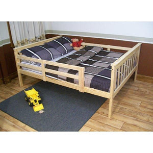 Mission Bed with Safety Rails - The Charming Bench Company