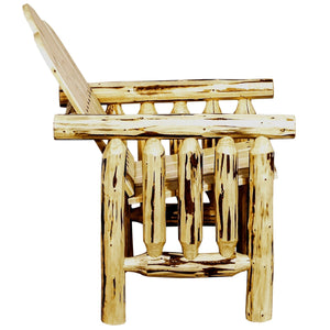 Montana Log Deck Chair Outdoor Chair
