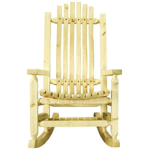 Montana Woodworks Homestead Adult Rocker Chair Rocker Chair Clear Exterior
