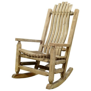 Montana Woodworks Homestead Adult Rocker Chair Rocker Chair Clear Exterior
